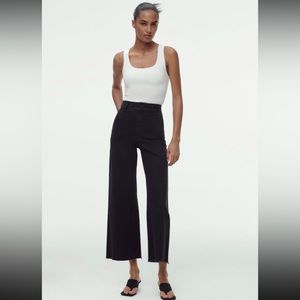Zara Marine Pants Black